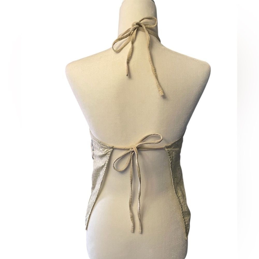 Jayli Patchwork Halter Neck Top - image 4